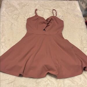 Lovely Day Blush Pink Mini Dress